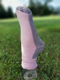 Pink Thermal Ankle Alpaca Socks