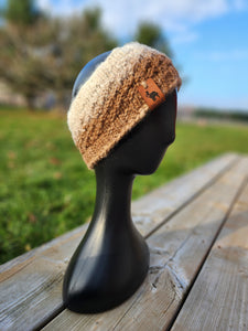 Thermal Alpaca Headband - Mocha Latte