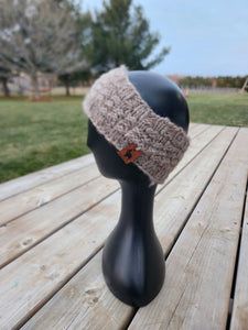 Thermal Alpaca Headband - Rose Gray